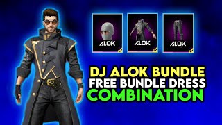 Dj Alok Bundle Free Dress Combination  New Dress Combination  Free Fire Dress Combination [upl. by Killian]