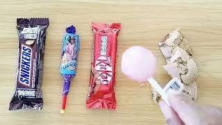 asmr satisfying video unpacking lollipops candy unboxing chocolate candy asmr unpacking [upl. by Egroeg]