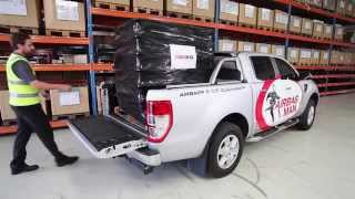 Product Review Ford Ranger PX Air Suspension  RR4634 Airbag Man Leaf Helper Kit [upl. by Kamilah]