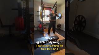 205lb overhead press ohp [upl. by Bridgette]