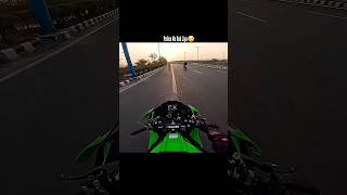 Police walu na pkrr liya tha HYPER lean with Zx10r   Zx10r VS Rc390 shorts ytshorts [upl. by Cirdla468]