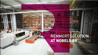 Material Flow at Nobels BV  the Remmert Solution [upl. by Seedman]