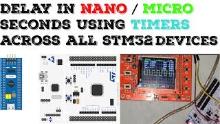 How to create delay in nanomicro seconds using timers in stm32 [upl. by Eniac]