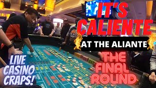 Live Casino Craps The Final Round at The Aliante Casino North Las Vegas [upl. by Senzer190]