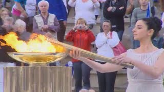 London Receives The Olympic Flame  Handover Ceremony  London 2012 Olympics [upl. by Yvette]