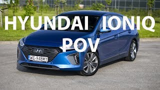 2017 Hyundai IONIQ hybrid DCT  POV test and drive  0100 acceleration  GoPro 5 [upl. by Clifford273]