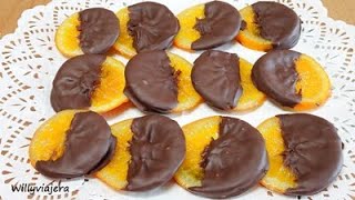 NARANJAS🍊😋 CONFITADAS CON CHOCOLATE No podrás comer solo una [upl. by Clayberg278]