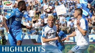 Empoli  Atalanta  01  Highlights  Giornata 37  Serie A TIM 201617 [upl. by Shantee]