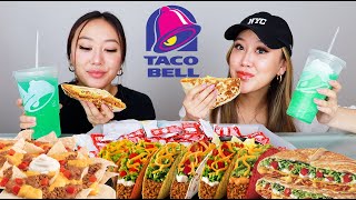 TACO BELL MUKBANG  GIVEAWAY  RED FLAGS IN A RELATIONSHIP • UNNIE TALKS 💞 [upl. by Adorne890]