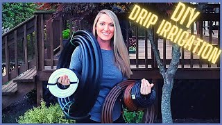 DIY Drip Irrigation The Ultimate Easy Beginners Guide On How To Install A Drip Irrigation System [upl. by Inaoj]