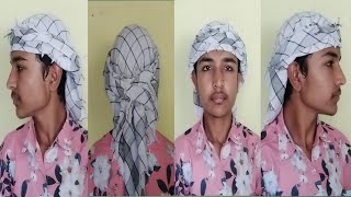 How to Tie Shemagh  Full tutorial  Nisar Saiyad [upl. by Joellyn]