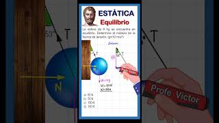 ESTATICA fisica estática [upl. by Nalyr]