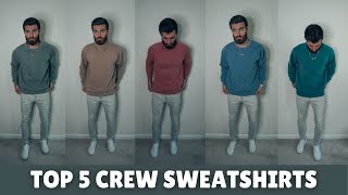 Best amp Most Affordable Crew Sweatshirts  Perfect for Fall [upl. by Eimirej]