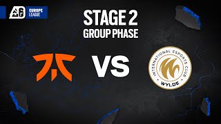 Fnatic vs Wylde  Europe League Stage 2  Day 6  2024 [upl. by Laud17]