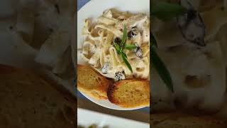 Morracon Steak and Fettuccine Alfredo  Steaks Recipes  Restaurants  World Food and Travel [upl. by Lebasile]