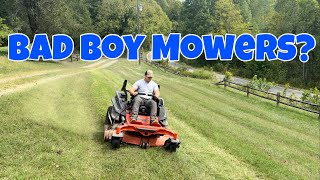 2023 Bad Boy Rebel 61” How Does It Handle On My Biggest Yard  Mowing HILLS [upl. by Morgana]