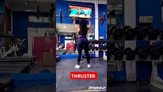 THRUSTERS thruster crossfit cross gym viralshorts [upl. by Templeton]