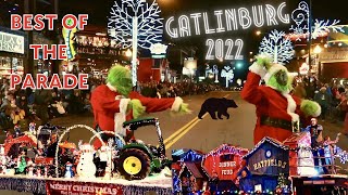 2022 GATLINBURG TN  FANTASY OF LIGHTS CHRISTMAS PARADE  BEST FLOATS OF THE PARADE [upl. by Earle]