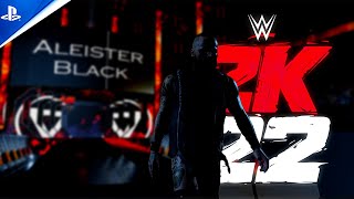 ALEISTER BLACK Entrance  WWE 2K22 [upl. by Goodard]