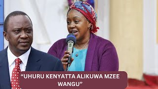 quotUHURU KENYATTA ALIKUWA MZEE WANGUNDIO MAANA NILIKWAMA NA YEYEquot SABINA CHEGE CONFESSES IN CHURCH [upl. by Carothers]