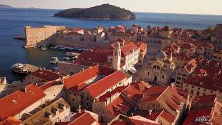 DUBROVNIK CROATIA IN 4K  iDrone Aerials [upl. by Jean]