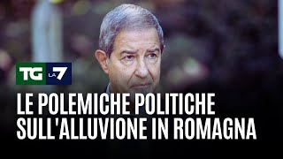 Le polemiche politiche sullalluvione in Romagna [upl. by Maddocks]