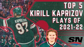 Top 5 Kirill Kaprizov Plays Of The 202122 NHL Season [upl. by Ffej]