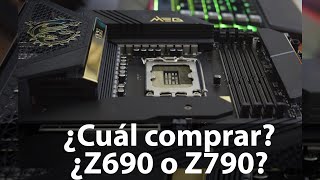 ¿Z690 o Z790 ¿Cuál comprar [upl. by Neelac]