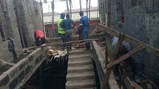 Formwork on progressFive storey Flat [upl. by Llednol]