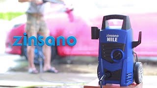 ZINSANO เครื่องฉีดน้ำแรงดันสูง 90 บาร์ รุ่น NILE TV Direct [upl. by Akeme628]