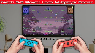 Top 25 Nintendo Switch 68 Player Coop  Local Multiplayer Games  2021 Edition [upl. by Wauters]