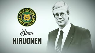 Ilves Hockey Legends Simo Hirvonen [upl. by Ddahc299]