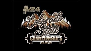 2024 USAPL Colorado State Championships Day 2 Session 2 [upl. by Farman775]