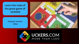 The Game of Uckers  Aims and Rules for 4 players [upl. by Cerelly]