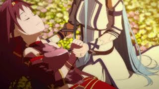 Sword Art Online 2  Yuukis Death English Dub [upl. by Ennovy755]