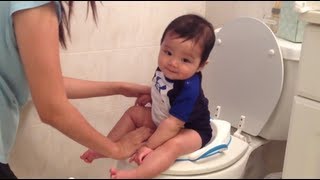 Fatherhood  Howto Potty Train Before Age 1 [upl. by Ruthven]