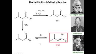 Lec7  The HellVolhardZelinsky Reaction [upl. by Adorne]