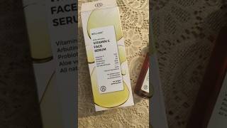 BRILLARE🌼Vitamin C Face serum🧫review shortsunboxingskincaresubscribetrending [upl. by Makell]