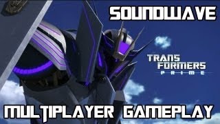 Transformers Prime The Game  Multiplayer Gameplay as Soundwave in Emblem Battle w Commentary [upl. by Denman]