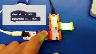 Getting Started using littleBits with Scratch 20 [upl. by Cattan]