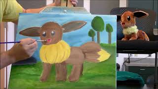 Eevee Painting [upl. by Labinnah82]