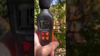 Daily decibel meter checks for construction work [upl. by Isia]