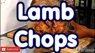 Marinating Your Spiced Rosemary And Minted Lamb Chops For Your Sunday Dinner [upl. by Ahsiemac]