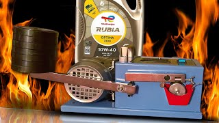 Total Rubia Optima 3100 10W40 Truck Oil Test 100°C Piotr Teste [upl. by Adin]