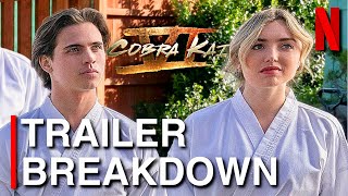 NEW Cobra Kai Season 6 Teaser Trailer FULL Breakdown  Analysis [upl. by Ahsiemac]