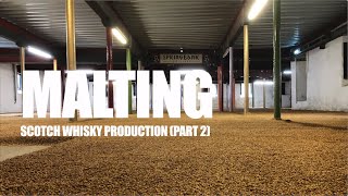 Malting  Steeping Germination Kilning amp Peating [upl. by Enawyd]