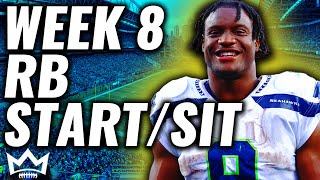 Running Backs You MUST START and SIT in Week 8 Every Matchup  2024 Fantasy Football [upl. by Hackathorn]