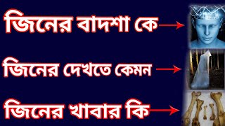 জিনের আদি পিতার নাম কি  জিনের খাবার কি  জিনের ওয়াজ  জিন দেখতে কেমন  জিনের বাদশা  jiner kahini [upl. by Vanden317]