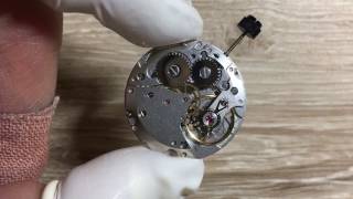 DISASSEMBLY SELLITA SW2101 WATCH MOVEMENT PART 1 [upl. by Gavan621]