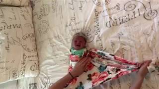 Milkmaid Goods Swaddle Tutorial [upl. by Devonne]